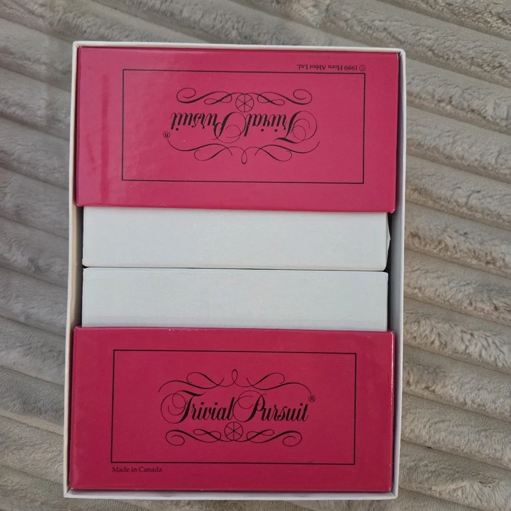 Vintage Trivial Pursuit The 1960's Card Set 1960s Expansion Parker Brothers Box